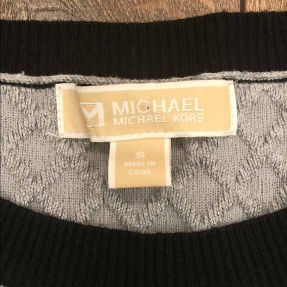 Michael Kors Quilted Gray Long Sleeve Size S - Picture 2 of 6